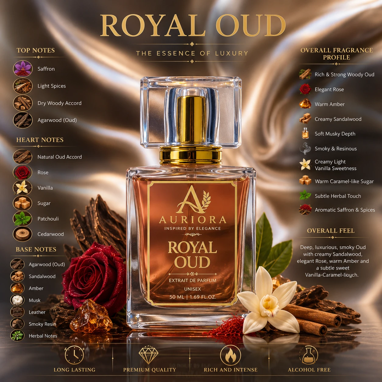 Royal Oud fragrance notes